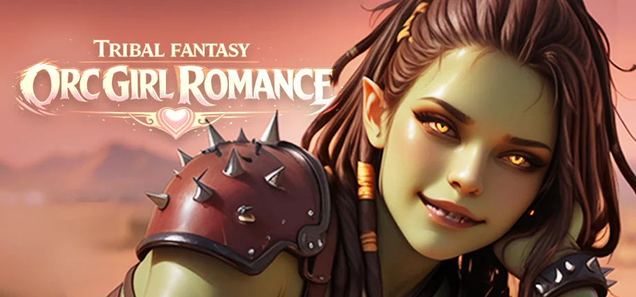 Tribal Fantasy: Orc Girl Romance key art