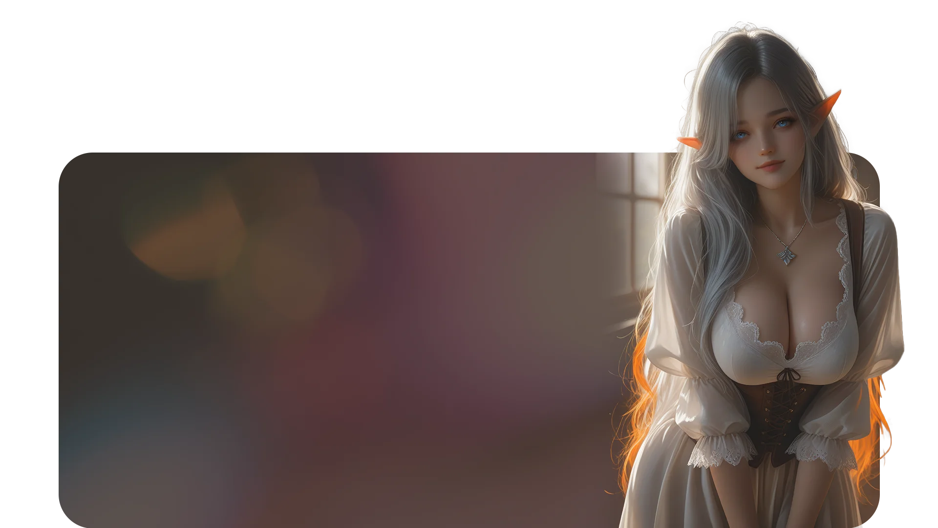 Lyrielle the kind Elf Maid from Vampire Mistress