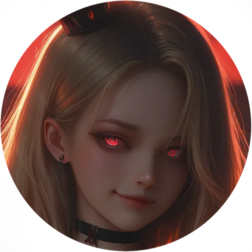 Celestine, the Bratty Vampire Princess, portrait from Vampire Mistress